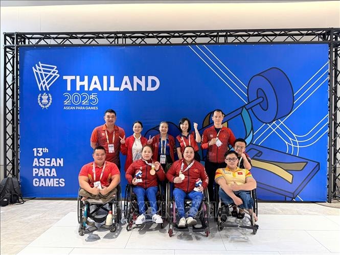 ASEAN Para Games 13: Cử tạ Việt Nam có thêm huy chương