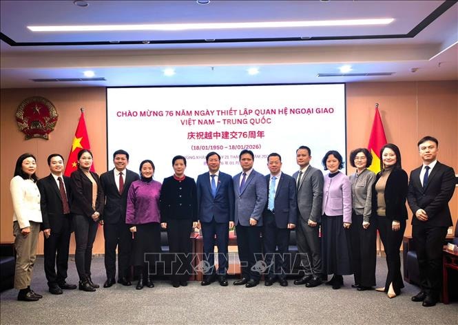 Không ngừng củng cố và phát triển mối quan hệ Việt Nam-Trung Quốc