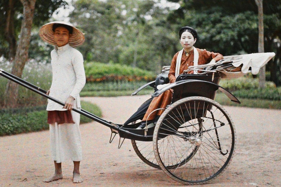 Người Việt Nam đầu thế kỷ 20 qua bộ ảnh màu