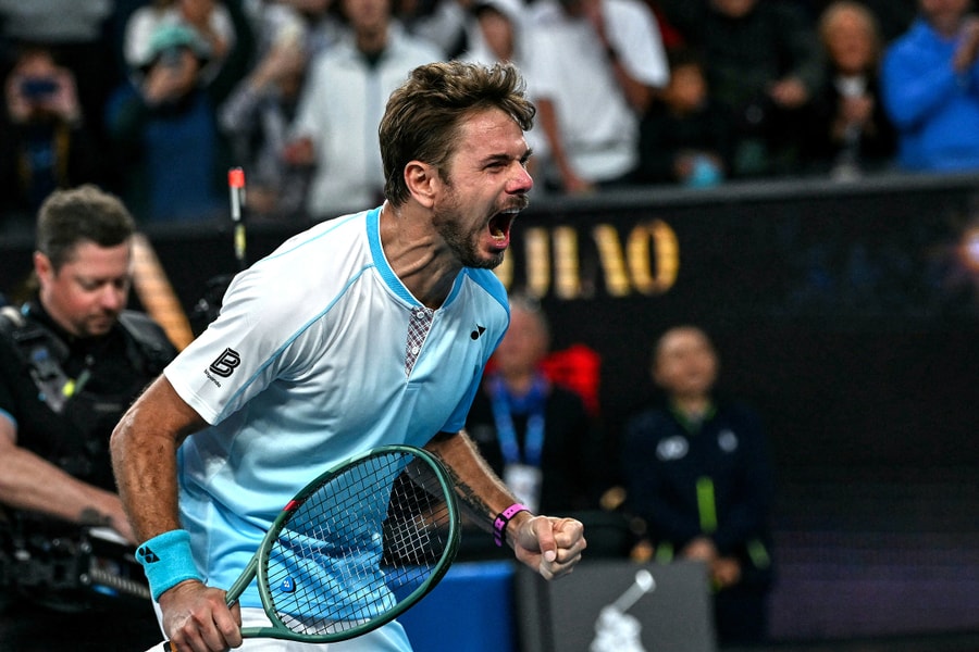 Trận tennis lịch sử của Wawrinka ở Australia Mở rộng 2026