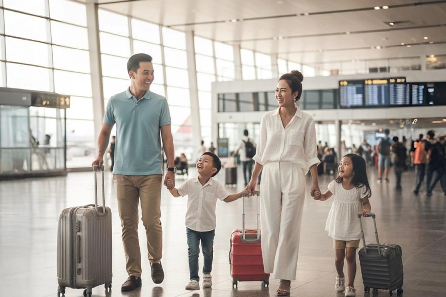 Vé tàu về quê ăn Tết 9 triệu đồng, tôi đưa cả nhà đi du lịch Thái Lan