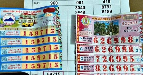 Xổ số miền Nam chưa tìm ra chủ nhân 3 giải độc đắc