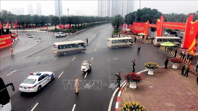 Đã bảo đảm tuyệt đối an toàn giao thông phục vụ Đại hội XIV của Đảng