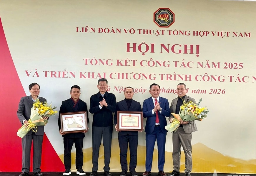Võ thuật tổng hợp Việt Nam hướng tới ASIAD 20 và các giải đấu châu lục năm 2026