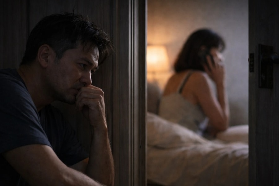 Vợ đòi ngủ riêng, tôi chết lặng khi nghe cuộc điện thoại...