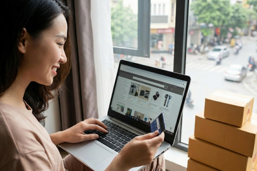 Cú lừa mua hàng online được 2.000 đánh giá 5 sao'