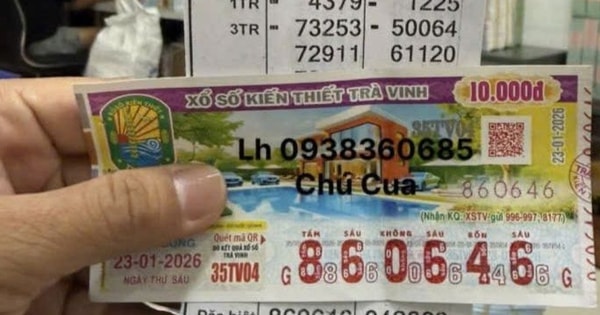 Xôn xao giải độc đắc xổ số miền Nam trúng tại quán nhậu Cậu Út ở Cần Thơ