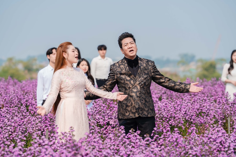 NSND Quốc Hưng tiết lộ lý do kết hợp Sao Mai Thu Hằng trong MV mới