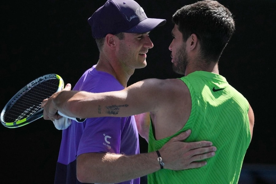 Alcaraz vượt ải Paul ở Australia Mở rộng