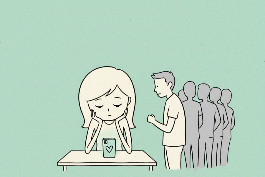 Đi ăn, đi chơi suốt nhưng anh chưa bao giờ thể hiện tình cảm