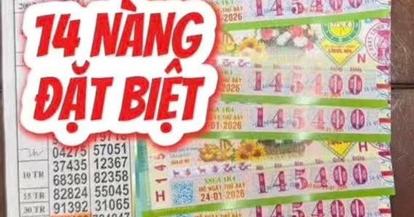 Giải độc đắc của vé số Long An đang "dậy sóng" ở An Giang