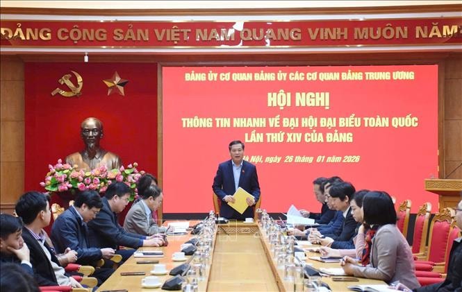 Triển khai thực hiện Nghị quyết Đại hội XIV của Đảng là nhiệm vụ trọng tâm