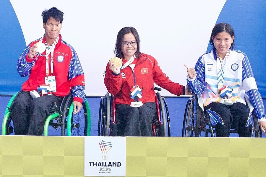 Việt Nam đứng thứ 5 ở ASEAN Para Games 13