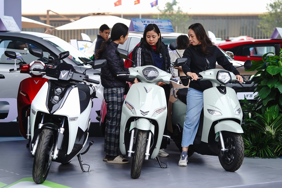 VinFast soán ngôi á quân doanh số xe máy của Yamaha