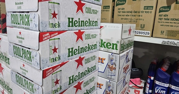 Giá bia Tết bắt đầu tăng, người bán ngại trữ hàng