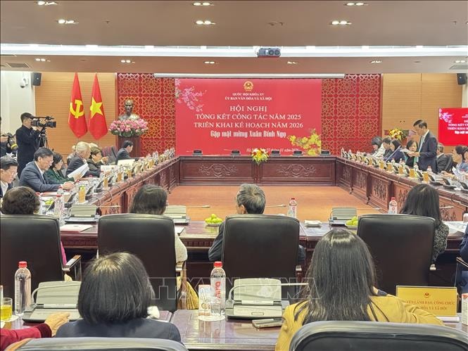 Ủy ban Văn hóa và Xã hội tổng kết công tác năm 2025, triển khai kế hoạch năm 2026