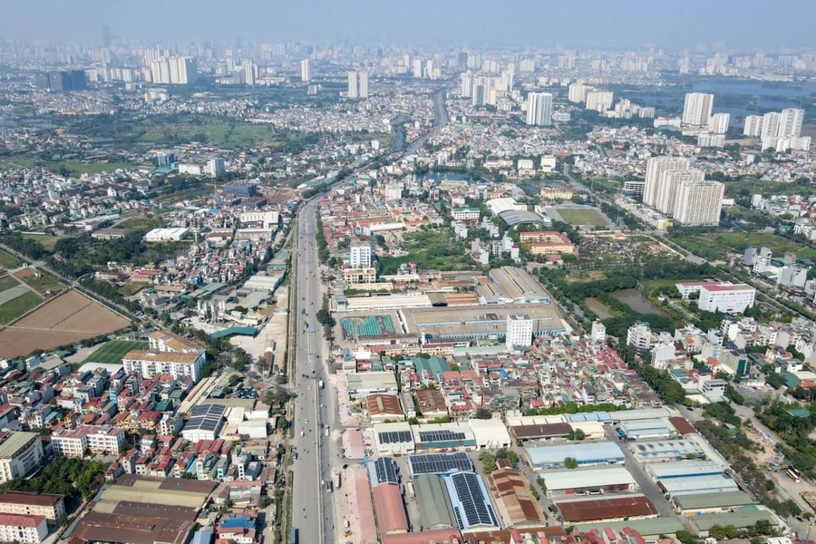 Hà Nội dự kiến mở rộng trục đường Lê Duẩn - Giải Phóng - Quốc lộ 1A lên 90 m