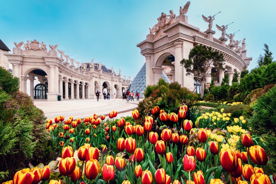 Du xuân ngắm tulip và tham gia lễ hội tại Sun World Ba Na Hills