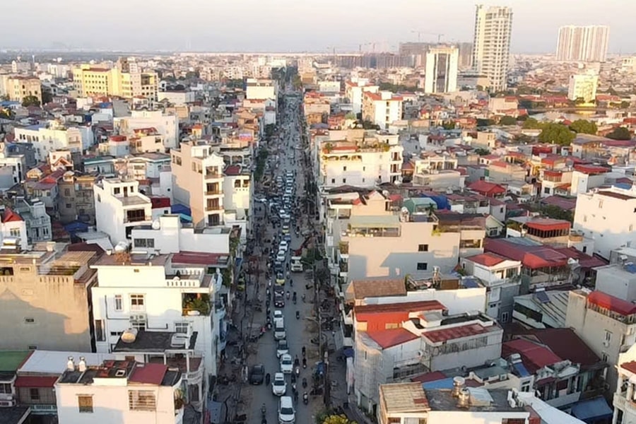 Đường trung tâm Hải Phòng thành hai chiều sau khi nâng cấp