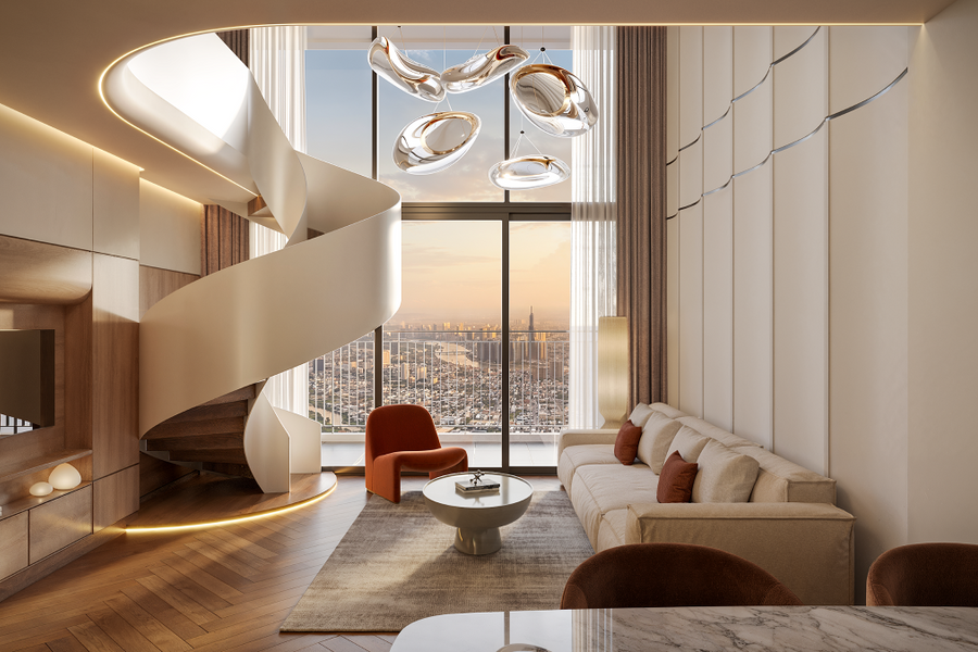 Phát Đạt giới thiệu căn hộ trần cao 5,4 m tại La Pura