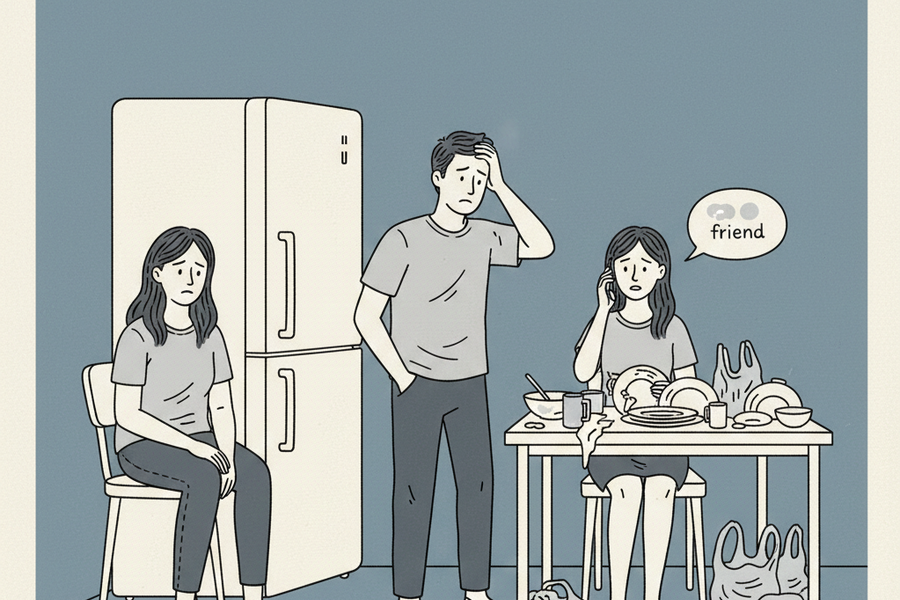 Em gái khiến vợ chồng tôi có cảm giác không được tôn trọng