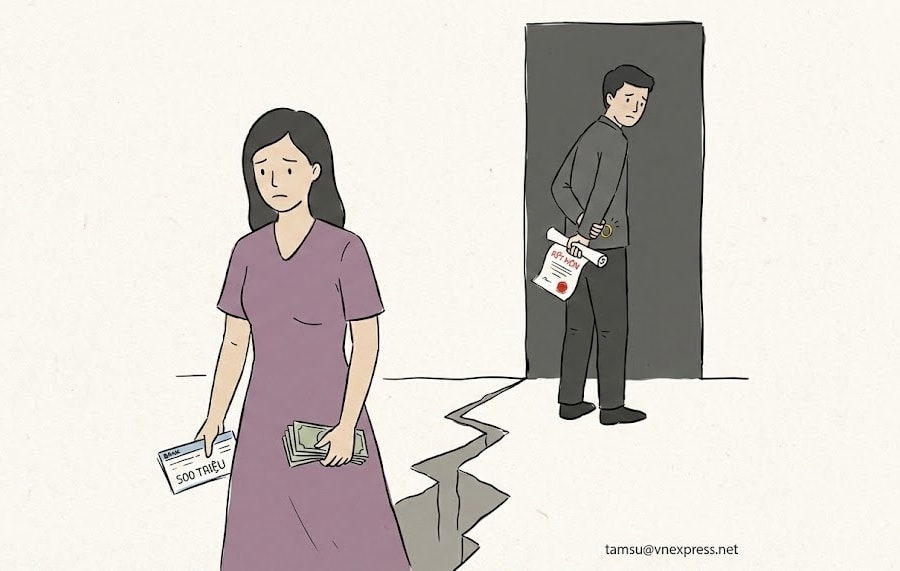 Người yêu 3 năm vẫn chưa ly hôn dù anh đã tặng tôi 500 triệu mua nhà