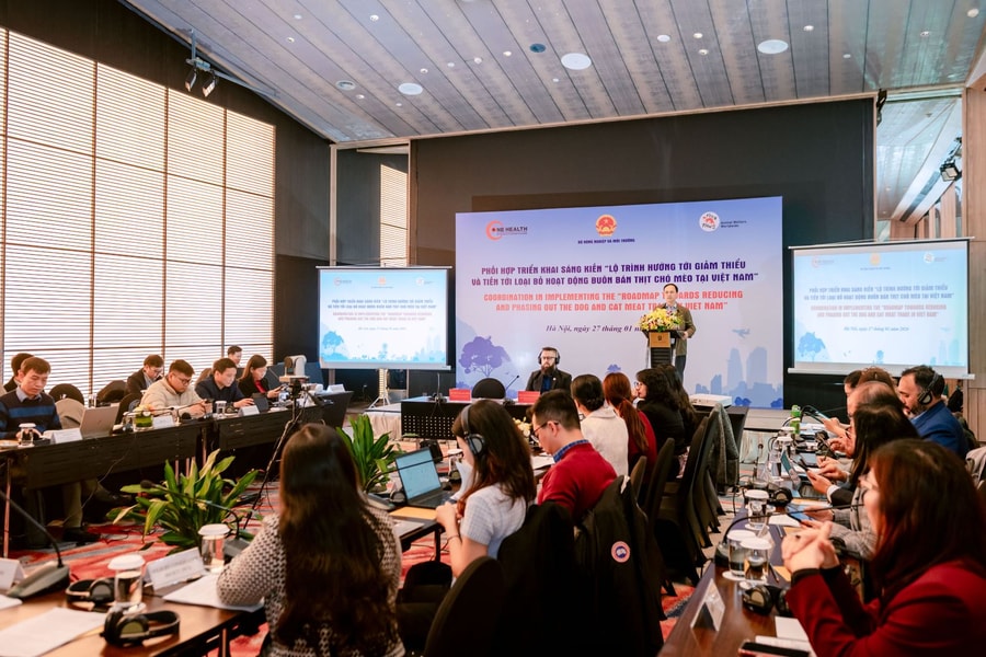 Bước tiến hướng tới giảm thiểu và dần chấm dứt hoạt động buôn bán thịt chó, mèo tại Việt Nam