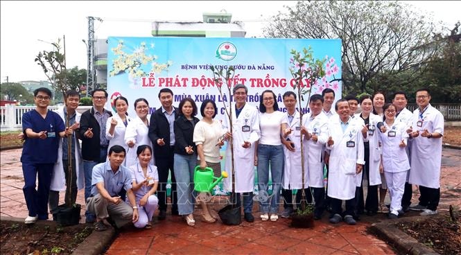 Tết trồng cây lan tỏa không gian xanh, tiếp sức tinh thần người bệnh ung thư