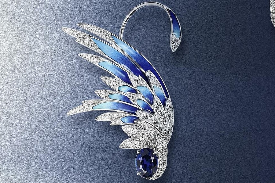 Bộ sưu tập trang sức dùng kỹ thuật tráng men truyền thống của Chaumet