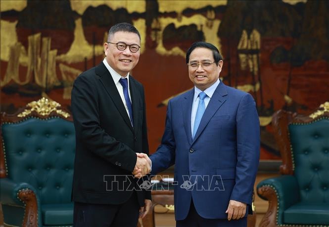 Thủ tướng Phạm Minh Chính tiếp Chủ tịch Tập đoàn Texhong (Trung Quốc)