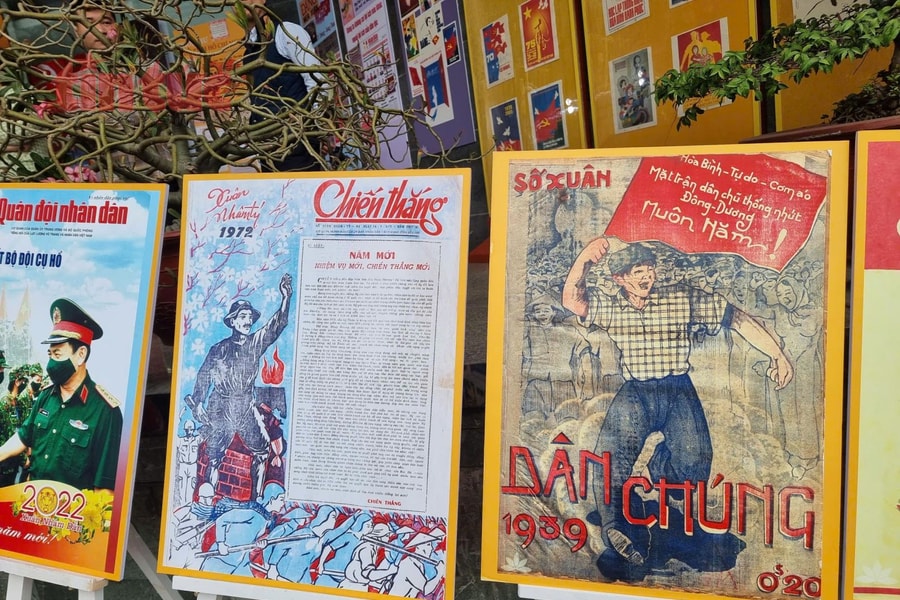 Trưng bày 'Từ trang nhất đến trang sử' lan tỏa giá trị báo chí cách mạng