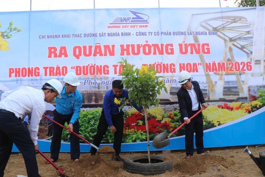 'Tết sum vầy - Xuân ơn Đảng' món quà ý nghĩa đối với người lao động ngành Đường sắt