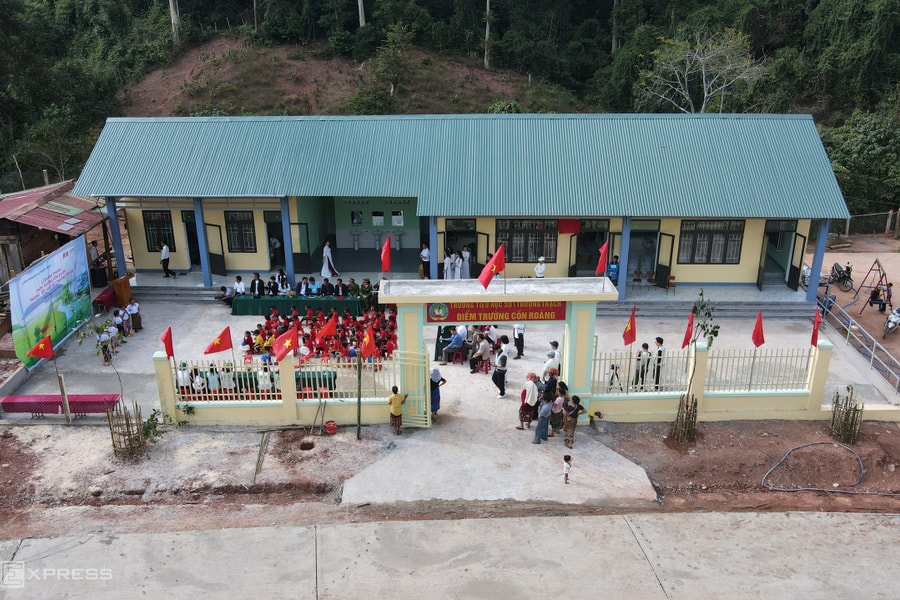 Khánh thành điểm trường biên giới ở Quảng Trị