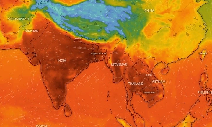 Nước nào giữ kỷ lục nóng nhất ở Đông Nam Á?