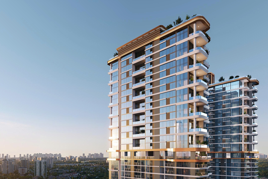 Thiết kế xanh tại căn hộ thông tầng Rivea Residences