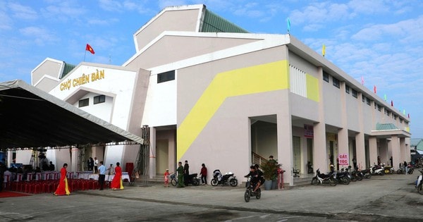 Xã ở Đà Nẵng đưa vào vận hành chợ hàng chục tỉ đồng