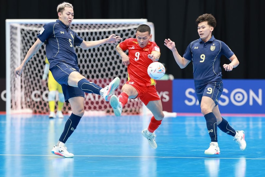 Thất bại đáng tiếc trước Thái Lan, Futsal Việt Nam chấp nhận ngôi nhì bảng