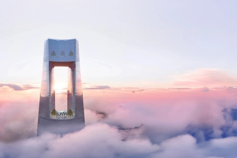 Khách sạn cao nhất thế giới, có 1.000 phòng, khách ngủ "chạm mây"