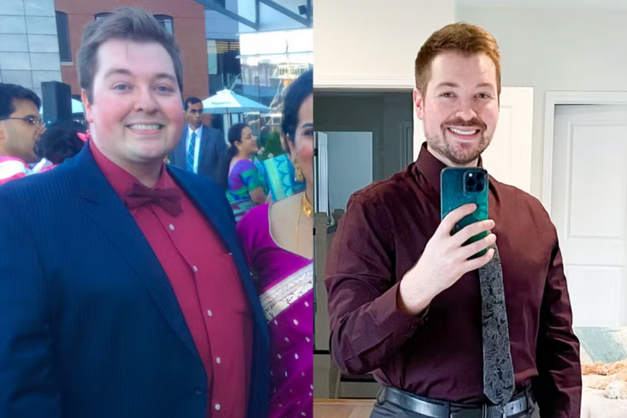 Bác sĩ Mỹ giảm 56 kg sau nhiều năm 'ăn uống để giải tỏa'