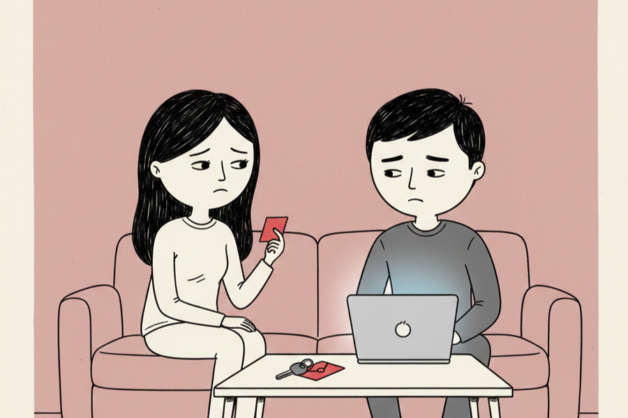 Cô đơn, mệt mỏi vẫn không thể ngừng yêu chồng