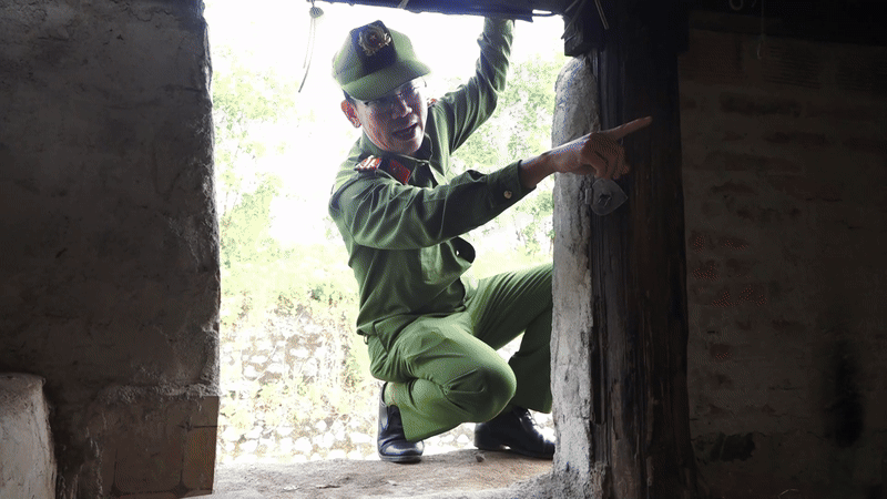 Bên trong hầm trú ẩn của băng tội phạm ở Dung Quất