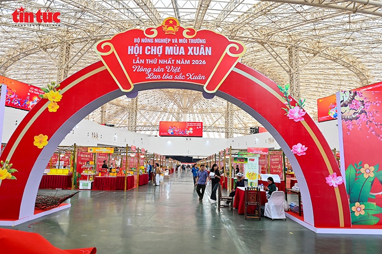 Hội chợ Mùa Xuân 2026 trước giờ khai mạc