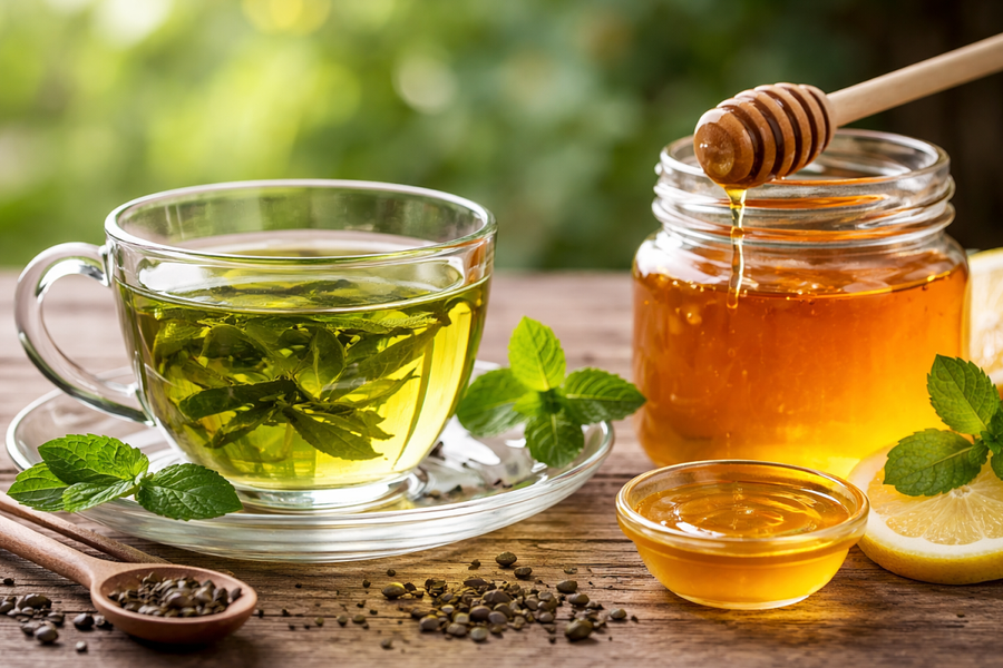 Vì sao uống trà xanh với mật ong tốt cho sức khỏe?