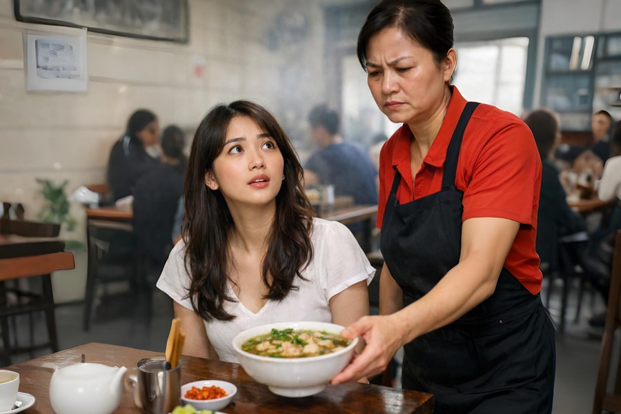 'Sốc văn hóa' vì thái độ không cần khách của quán bún nổi tiếng