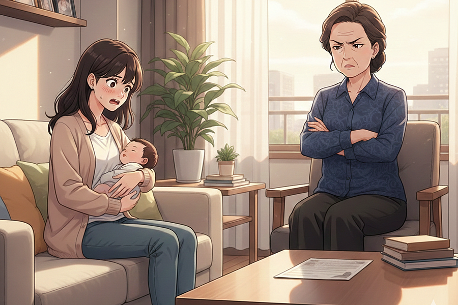 Tôi khó sống với mẹ chồng vì có bầu trước cưới