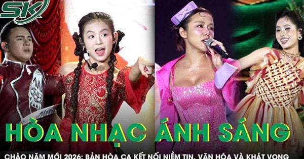 "Hòa nhạc Ánh sáng - Chào năm mới 2026": Bản hòa ca kết nối niềm tin, văn hóa và khát vọng