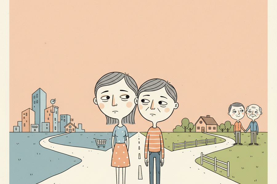 Bố mẹ muốn tôi bán đất thành phố về quê xây nhà sát vách