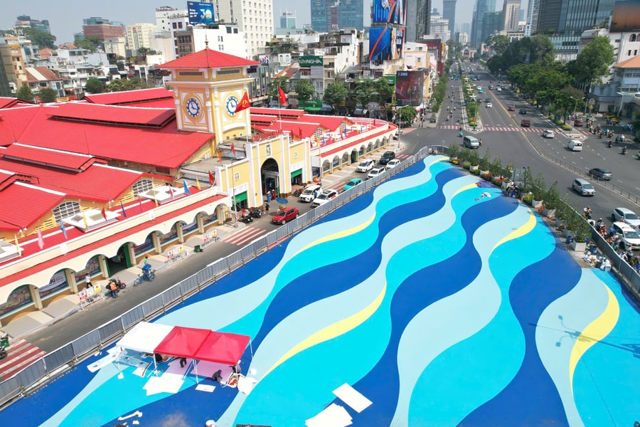 Sở Quy hoạch - Kiến trúc đề nghị tạm dừng chỉnh trang chợ Bến Thành, Hồ Con Rùa