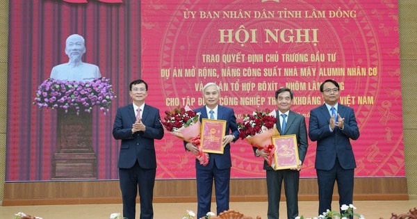 Lâm Đồng trao chủ trương đầu tư 2 dự án gần 60.000 tỷ đồng