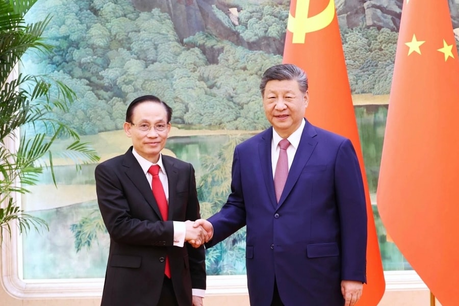 Bộ trưởng Lê Hoài Trung hội kiến Tổng Bí thư, Chủ tịch nước Trung Quốc